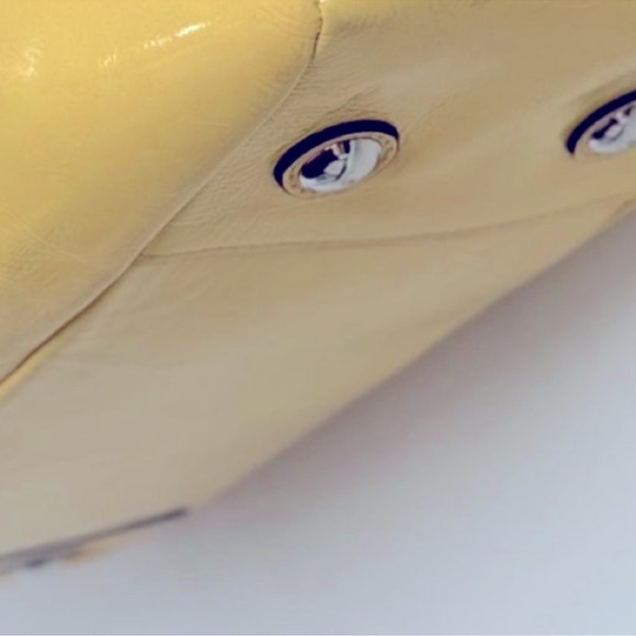 COACH East West Gallery Patent Leather Tote - Picture 13 of 16